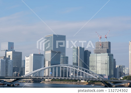View of Tsukiji Bridge from Kachidoki 132724302
