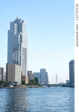 View of Tsukishima from Kachidoki 132724316