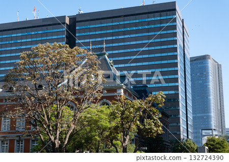 霞關一丁目高樓林立的景象。 132724390