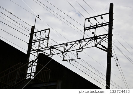 鐵路架空電線 132724423