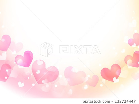 Background of many hearts 132724447