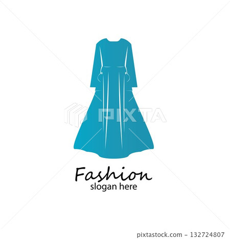 long dress long muslim dress arabic abaya.luxury women fashion.muslim clothes-vector stock long dress long muslim dress arabic abaya.luxury women fashion.muslim clothes-vector stock 132724807