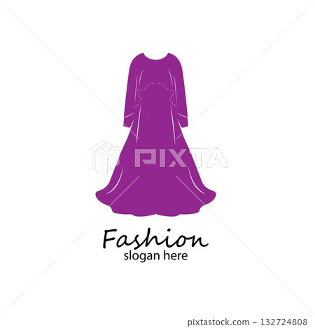 long dress long muslim dress arabic abaya.luxury women fashion.muslim clothes-vector stock long dress long muslim dress arabic abaya.luxury women fashion.muslim clothes-vector stock 132724808
