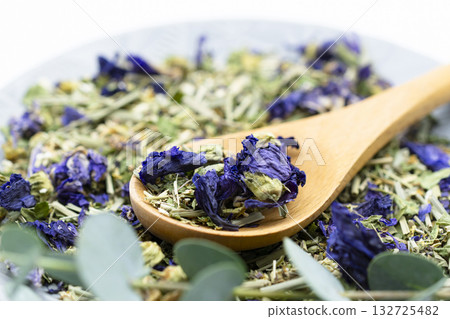 Beautiful blue herb Beautiful blue herb 132725482