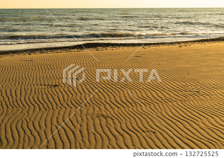 <<Shizuoka Prefecture>> Nakatajima Sand Dunes - Sunset Scenery <<Shizuoka Prefecture>> Nakatajima Sand Dunes - Sunset Scenery 132725525