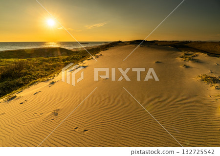 靜岡縣中田島沙丘 - 日落景色 靜岡縣中田島沙丘 - 日落景色 132725542
