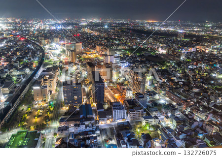 岐阜縣：岐阜站夜景 132726075