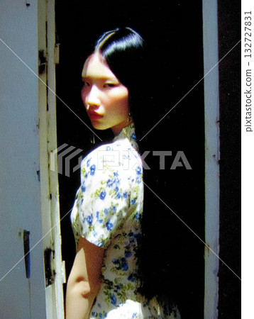 Fashion portrait of a Japanese woman 132727831