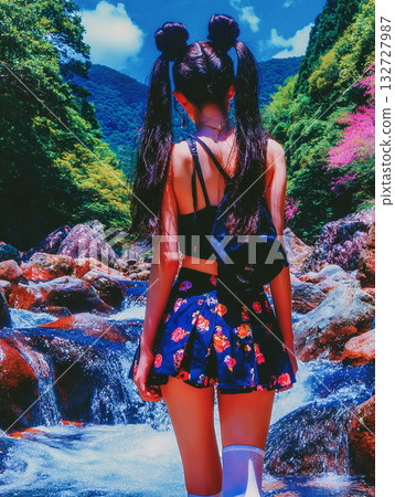 日本女性的時尚肖像 132727987