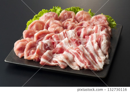 豬肉涮涮鍋套餐：裡肌肉和五花肉（國產） 132730116