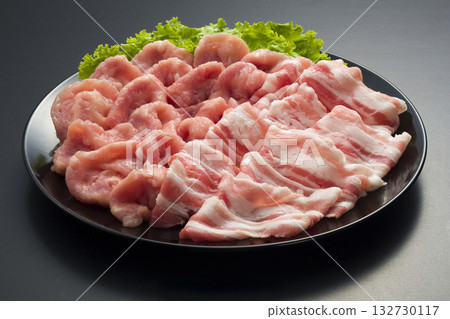 豬肉涮涮鍋套餐：裡肌肉和五花肉（國產） 132730117