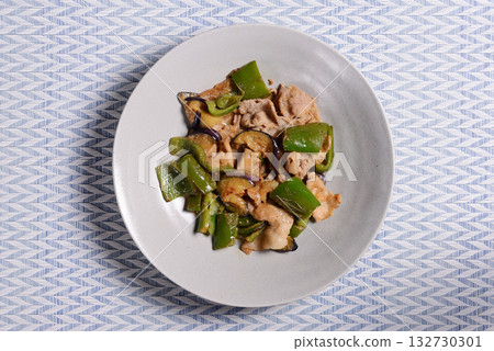 味噌炒茄子青椒豬肉 132730301