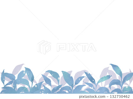 水彩雪落冬日植物背景插圖 水彩雪落冬日植物背景插圖 132730462