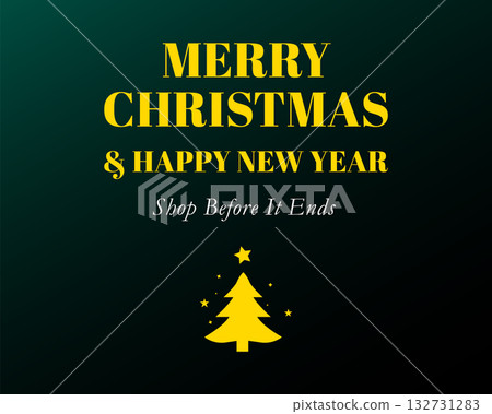 Merry Christmas and Happy New Year Greeting Sale Merry Christmas and Happy New Year Greeting Sale 132731283