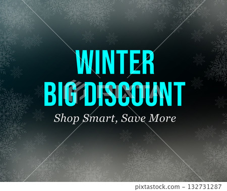 Winter Big Discount Shopping Banner Winter Big Discount Shopping Banner 132731287