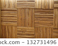 Wooden Blocks Wall Decor with Geometric Pattern                                132731496