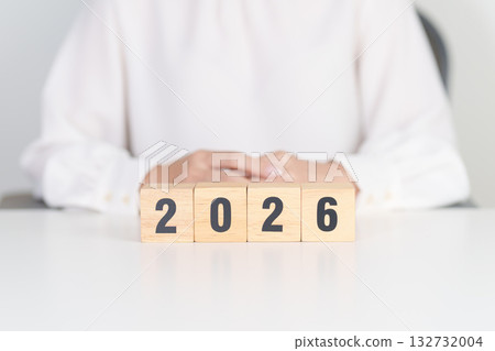 2026 year block on table. goal, Resolution, strategy, plan, start, budget, mission, action, motivation and New Year concepts 2026 year block on table. goal, Resolution, strategy, plan, start, budget, mission, action, motivation and New Year concepts 132732004