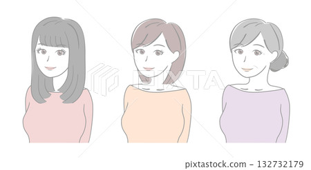 三代女性 132732179