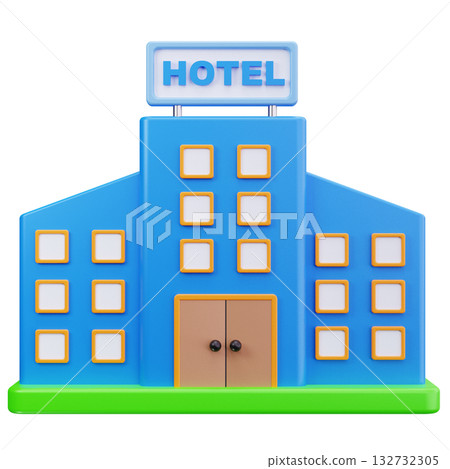 Hotel Building Exterior Hotel Building Exterior 132732305