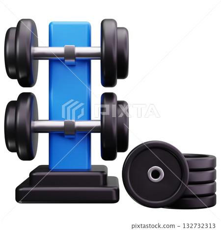 Hotel Gym Dumbbells Hotel Gym Dumbbells 132732313