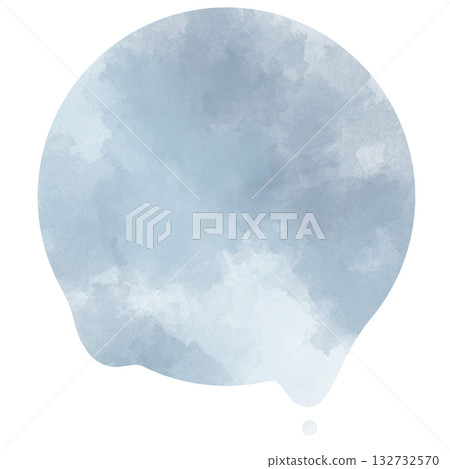 在兩處溶解灰色水彩顏料 132732570