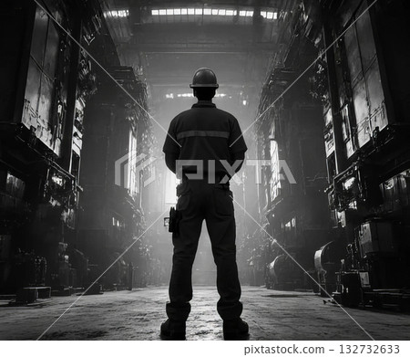 A worker in a workshop 132732633