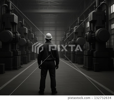 A worker in a workshop 132732634