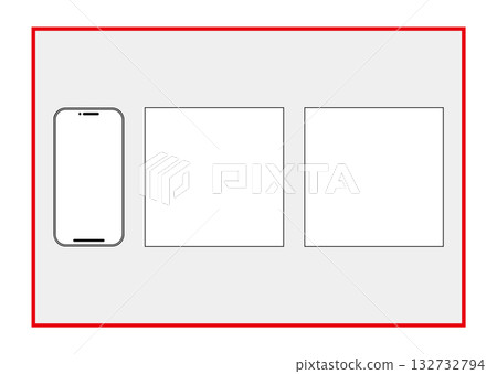 Smartphone and QR code screen Smartphone and QR code screen 132732794
