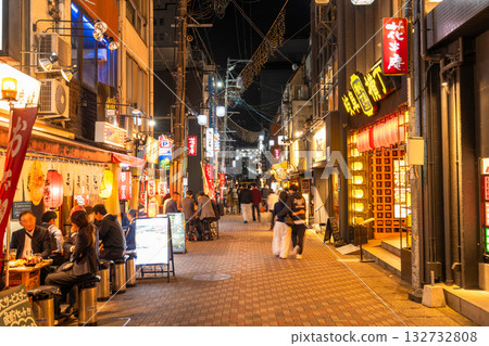 <Gifu Prefecture> Tamamiya drinking district and the entertainment district in front of Gifu Station 132732808