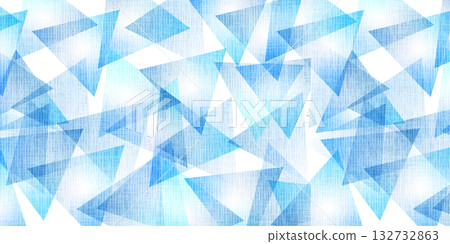 Blue Japanese pattern geometric pattern background 132732863