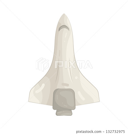 Illustration of space shuttle 132732975