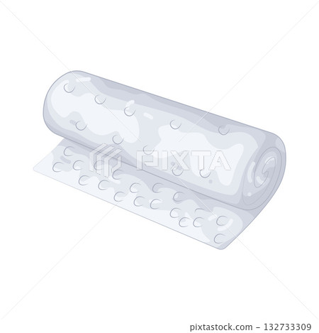 Illustration of bubble wrap Illustration of bubble wrap 132733309