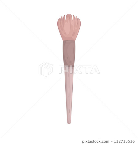 Illustration of makeup brush Illustration of makeup brush 132733536