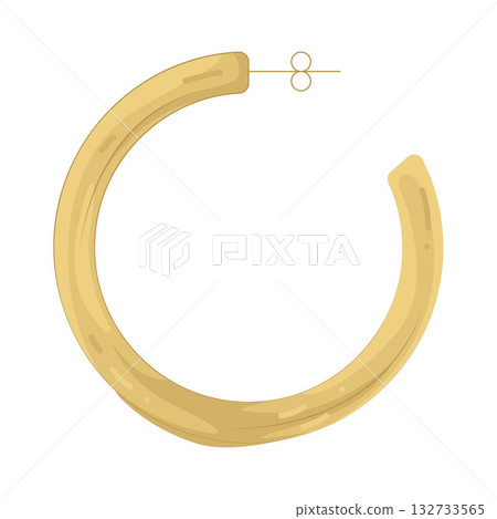 Illustration of earrings Illustration of earrings 132733565