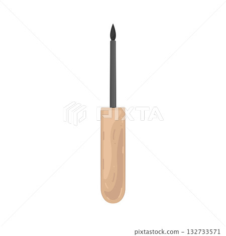 Illustration of eyeliner 132733571