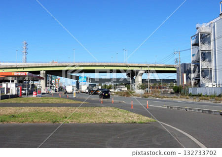 Near Wako Kita Interchange on Saitama Prefectural Route 88 132733702