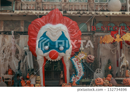 萬聖節餐廳裝飾 132734896