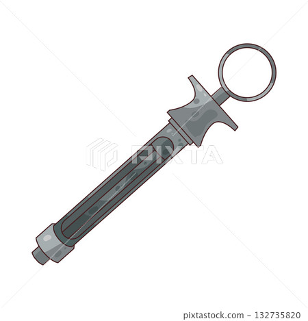 illustration of Dental Syringe 132735820