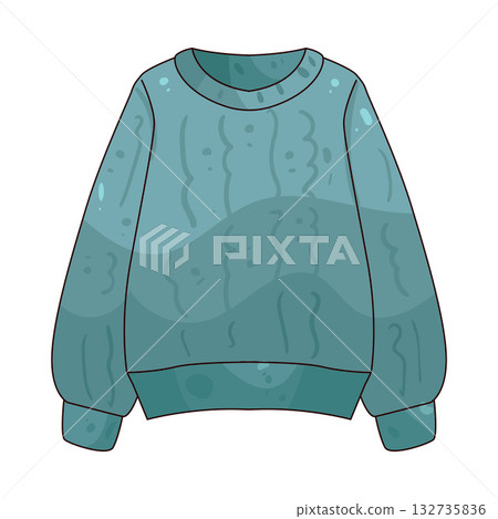 illustration of Sweater illustration of Sweater 132735836