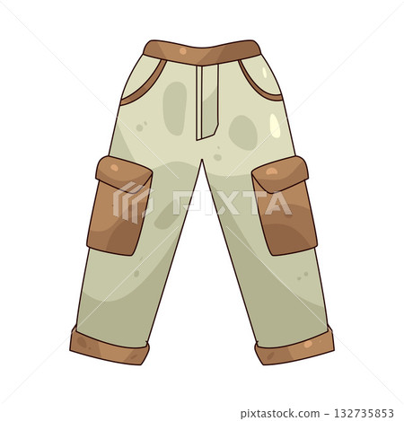 illustration of Pants illustration of Pants 132735853