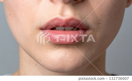 Women's face line to mouth area Women's face line to mouth area 132736007