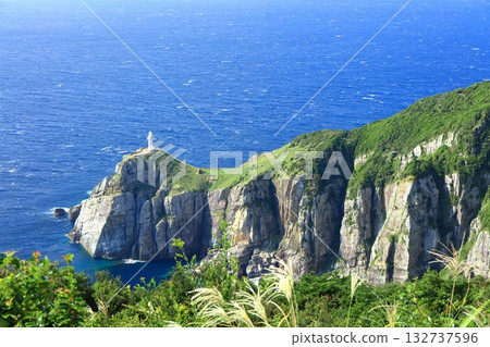 [長崎縣] 福江島（五島列島）的大崎燈塔 132737596