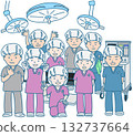 Operating room staff 132737664
