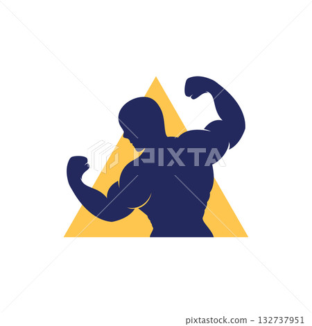 Gym logo illustration Gym logo illustration 132737951