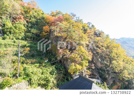 The grounds of Risshakuji Temple (Terayama) on Mount Hoshu The grounds of Risshakuji Temple (Terayama) on Mount Hoshu 132738922