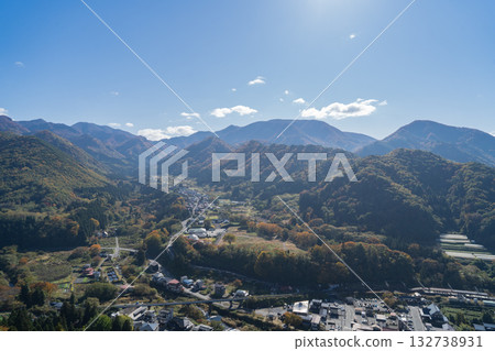 The view from the Kaisan-do Hall of Risshaku-ji Temple (Temple Mountain) on Mount Hoshu 132738931