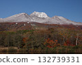 Autumn leaves of Myoko Kogen and snow-capped Mt. Myoko Autumn leaves of Myoko Kogen and snow-capped Mt. Myoko 132739331