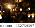 Close-up of lantern light and bokeh Close-up of lantern light and bokeh 132739397