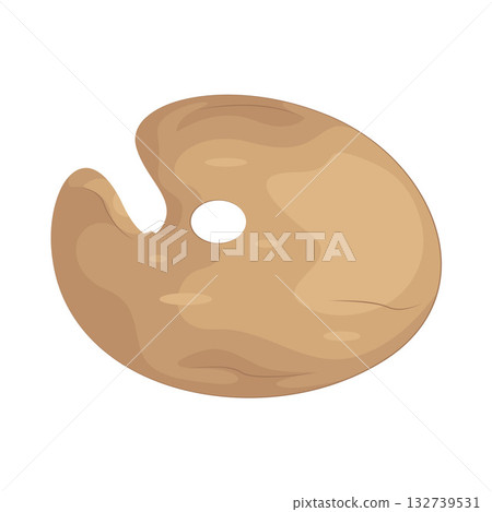 Illustration of paint palette Illustration of paint palette 132739531