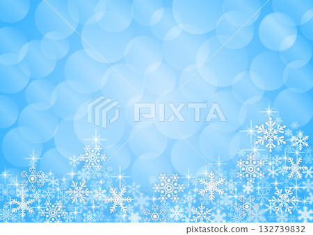 雪水晶背景材料 雪水晶背景材料 132739832